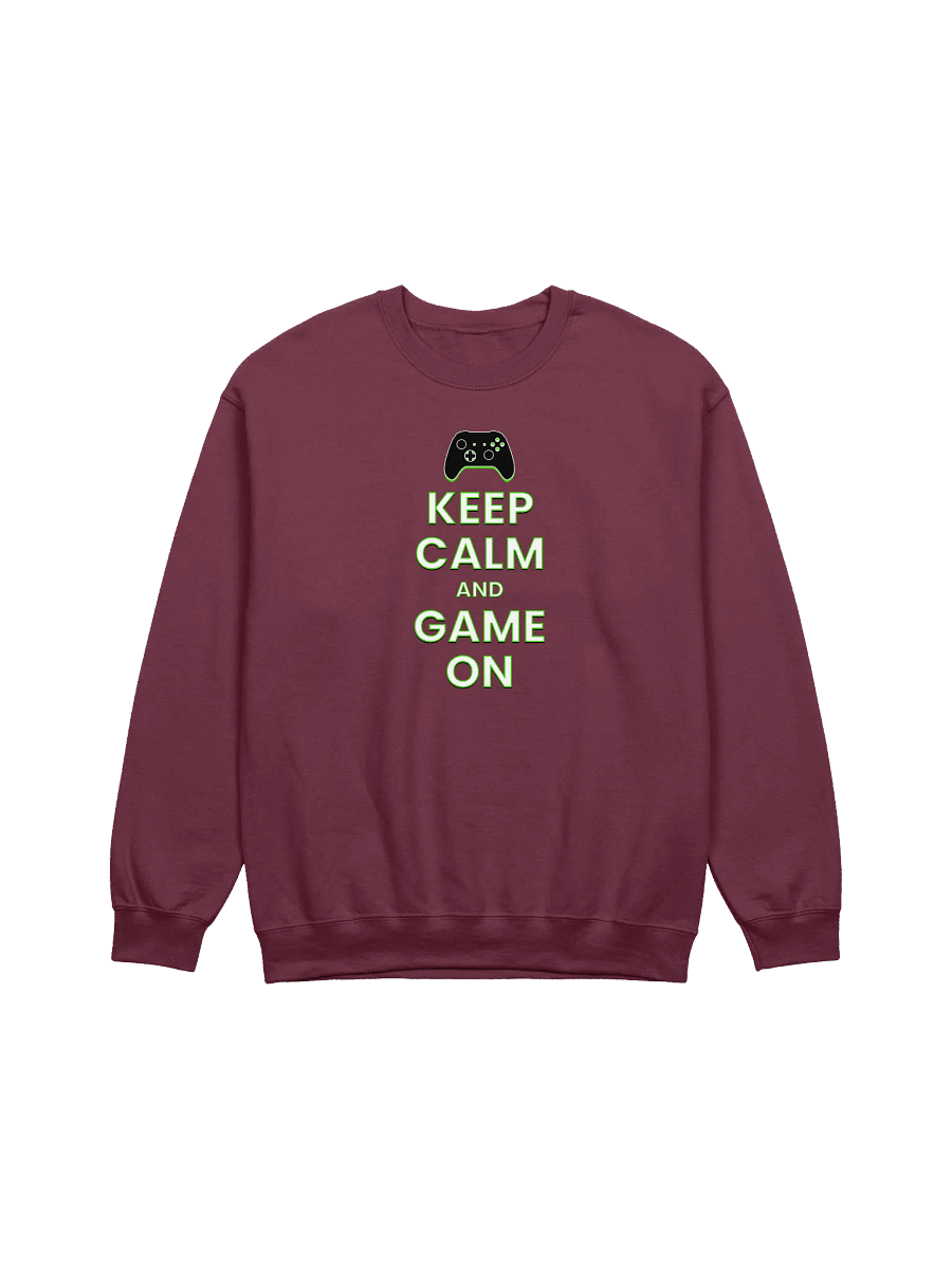 KEEP CALM AND GAME ON XB SWEATSHIRT product image (1)