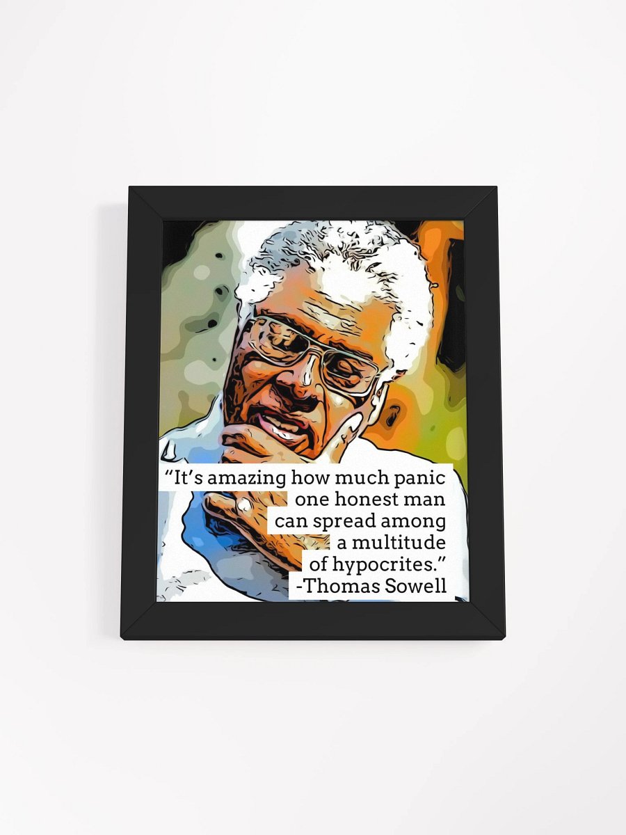 “One Honest Man” — Thomas Sowell Art Print (Framed) product image (2)