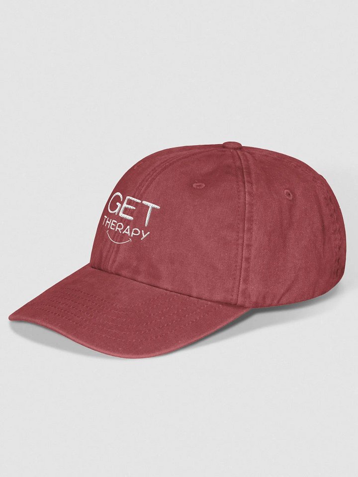 Get Therapy Vintage Dad Hat product image (2)