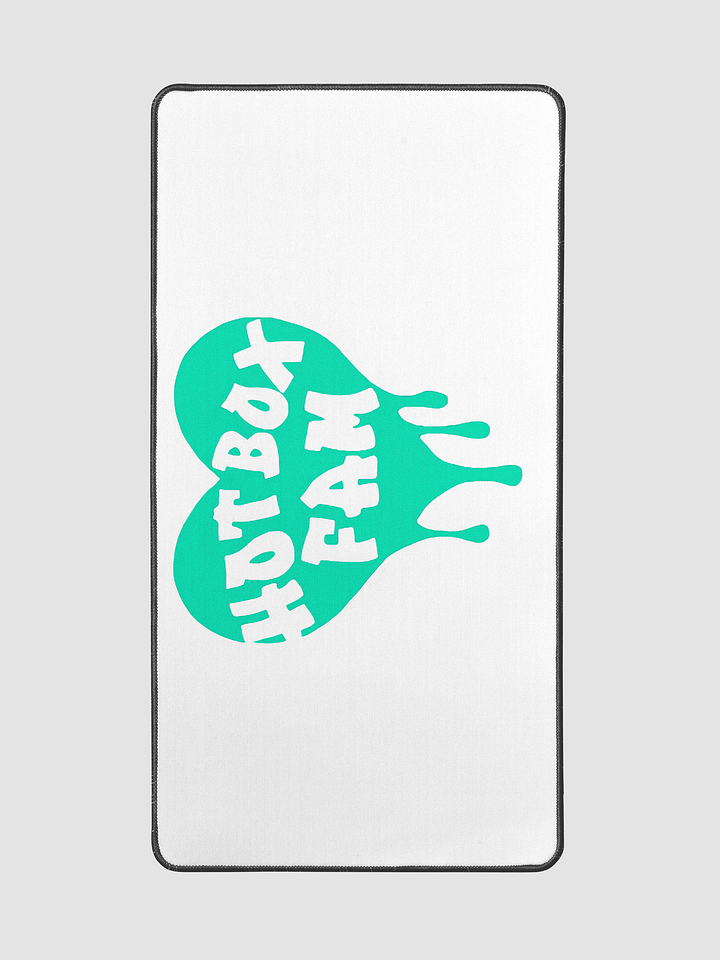 HOT BOX FAM TRANSPARENT SEAFOAM GREEN LOGO DESK MAT product image (2)