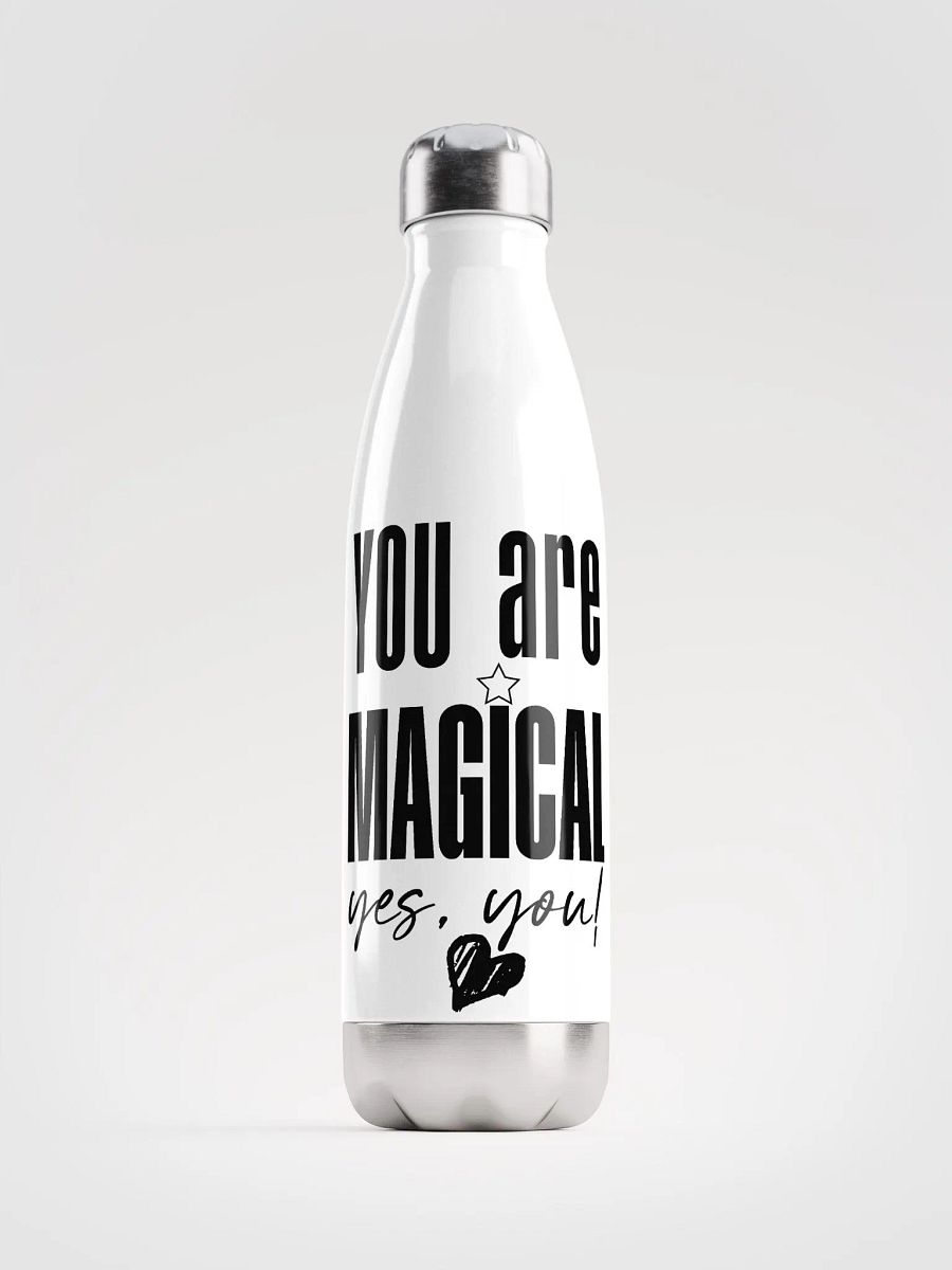 You are Magical Stainless Steel Bottle - white product image (1)