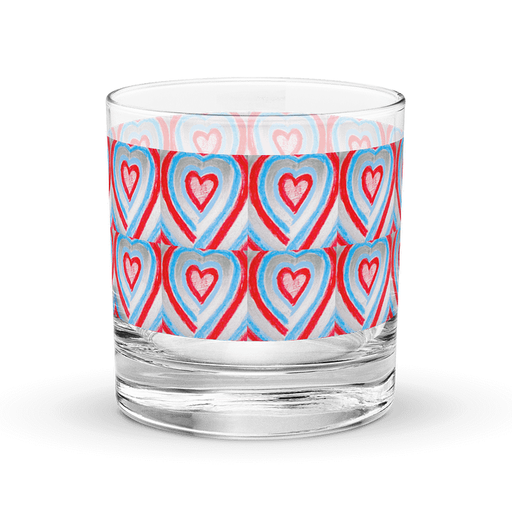 So Many Hearts on the Rocks Whiskey Glass Set product image (2)