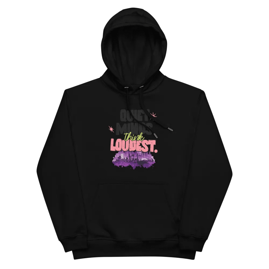 Quiet Minds Eco Hoodie product image (2)