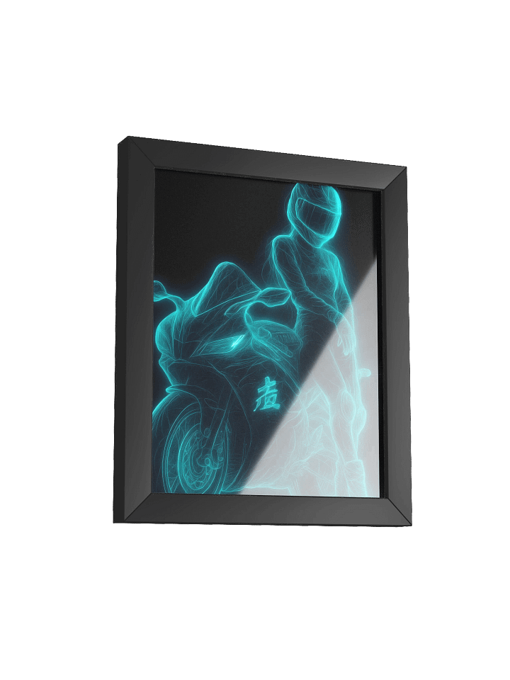 Neural Riders Framed Poster product image (8)