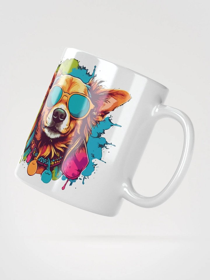 Hippie Dog 9 , Mug product image (3)