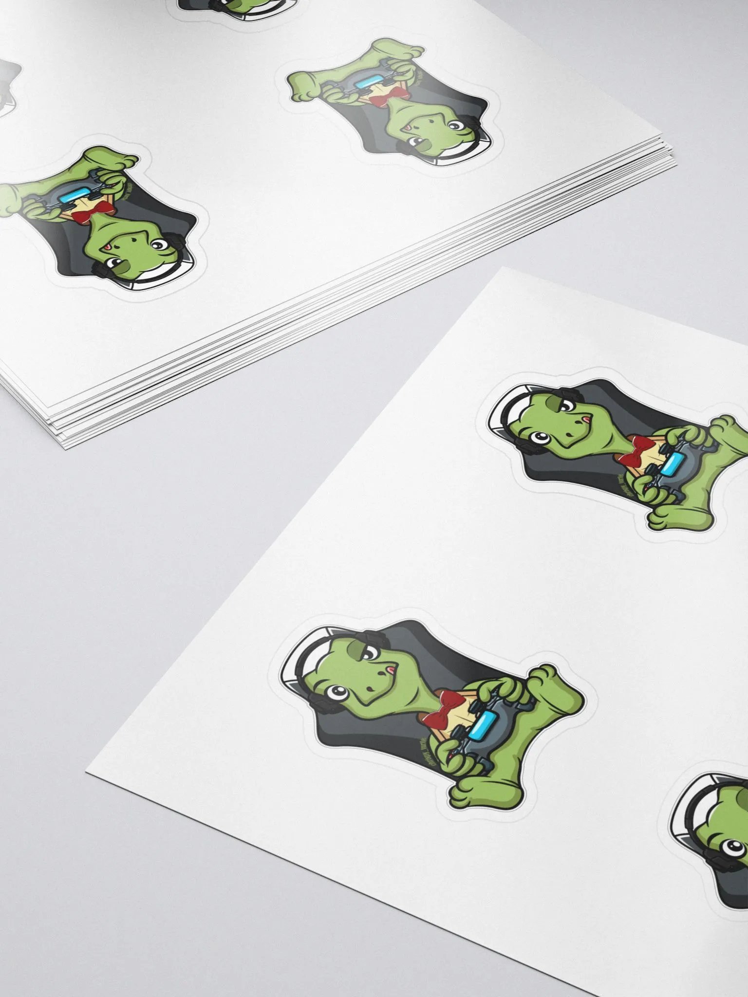 Gamer turtle stickers product image (5)