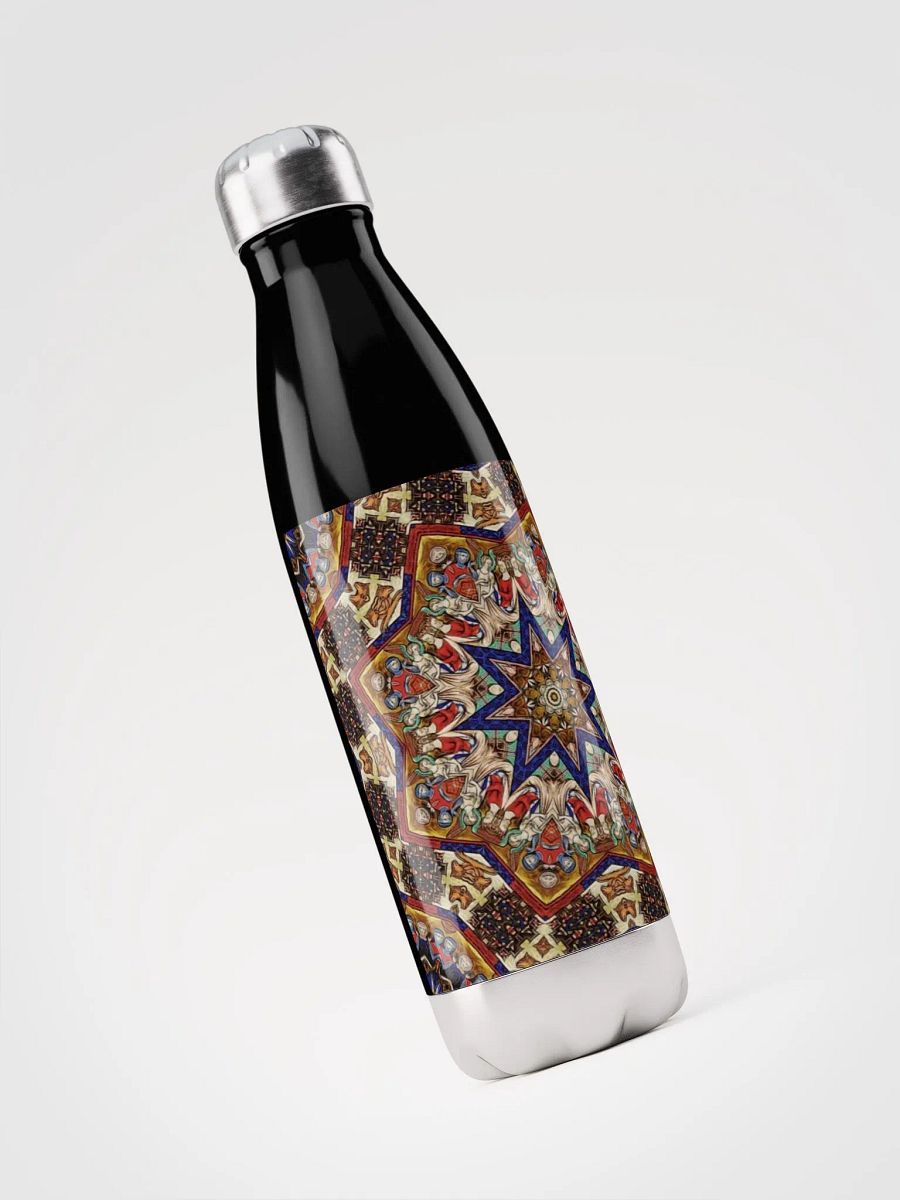 Medieval Kaleidoscope with Knights Stainless Steel Waterbottle product image (3)
