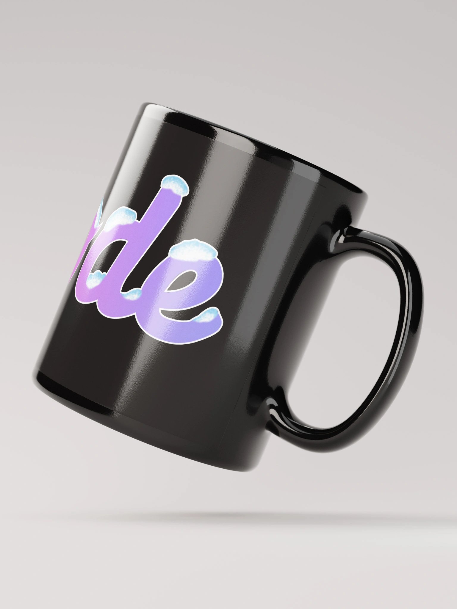 Episode Holidays Logo Black Glossy Mug product image (3)