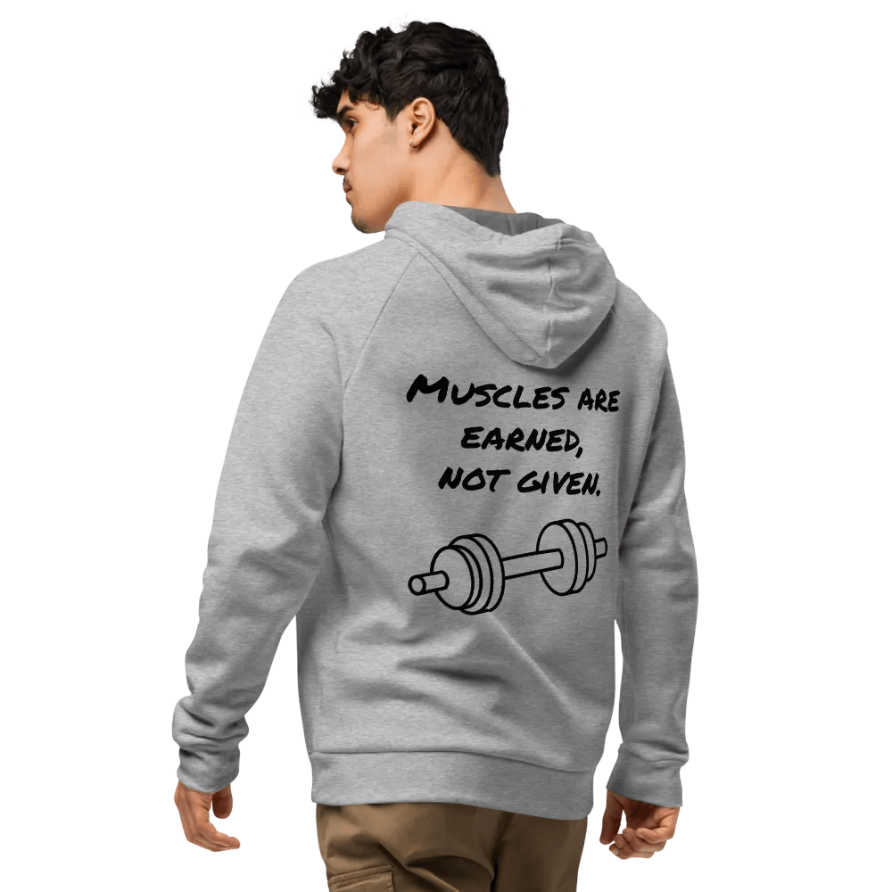 Justice Dumbbell Unisex Hoodie product image (6)