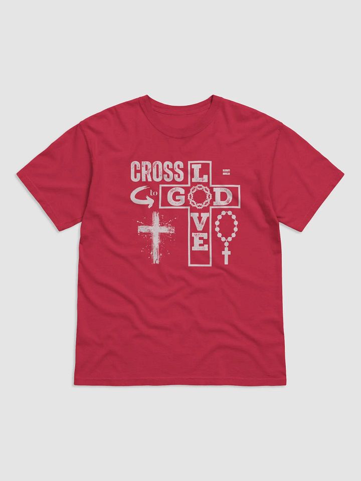 Cross Equal To God Love, Christian Faith, Comfort Colors T-Shirt product image (10)