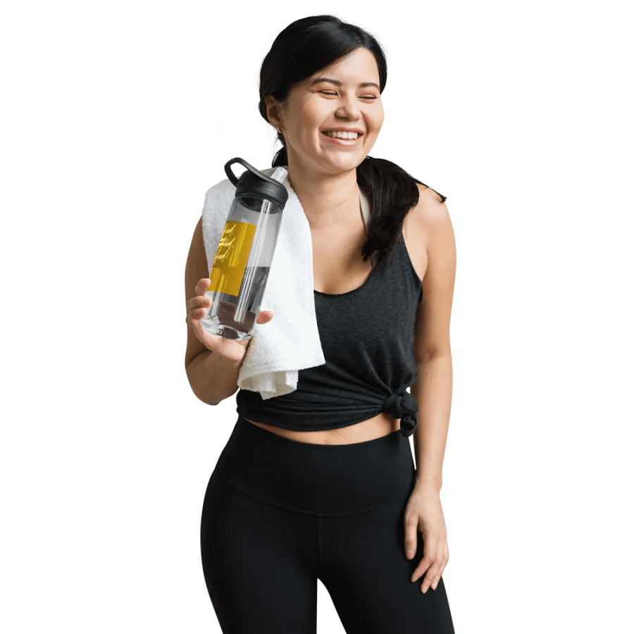 Golden Cross Sanctified Water Bottle product image (5)