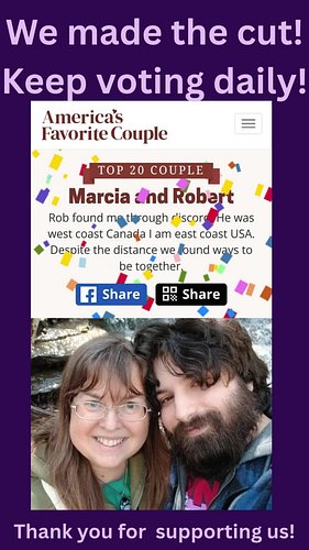 Keep voting every day! Thank you for your support!  You all will make dreams come true! First vote every 24 hrs is free!

htt...
