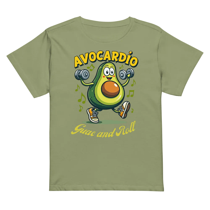 Avocardio Cartoon Women's High-Waisted Tee product image (32)