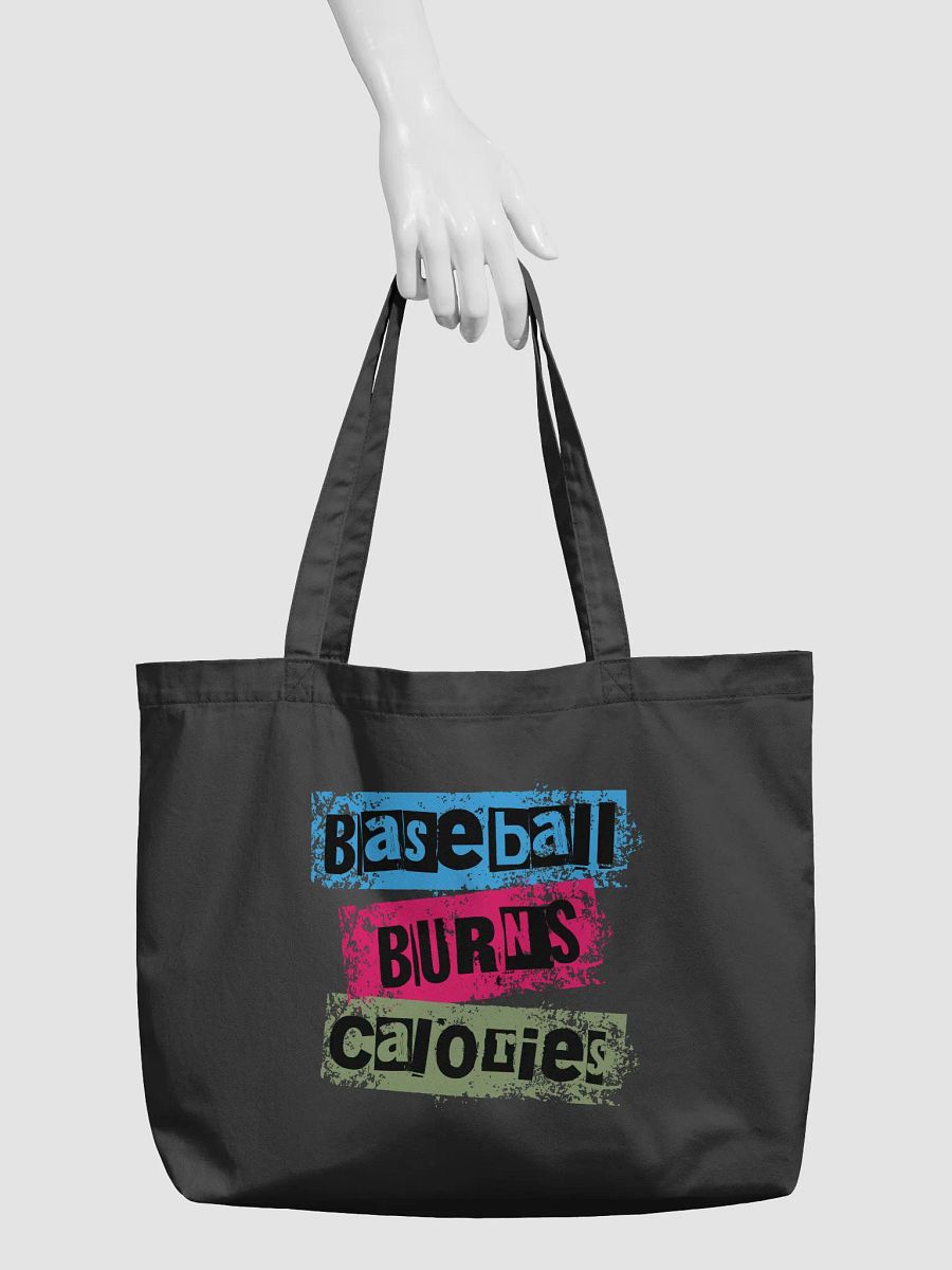 Baseball Burns Calories Artistic Tote Bag product image (3)