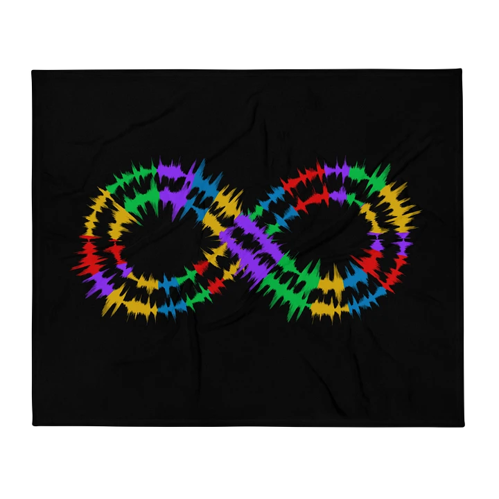 Rainbow Soundwave Infinity Blanket product image (13)