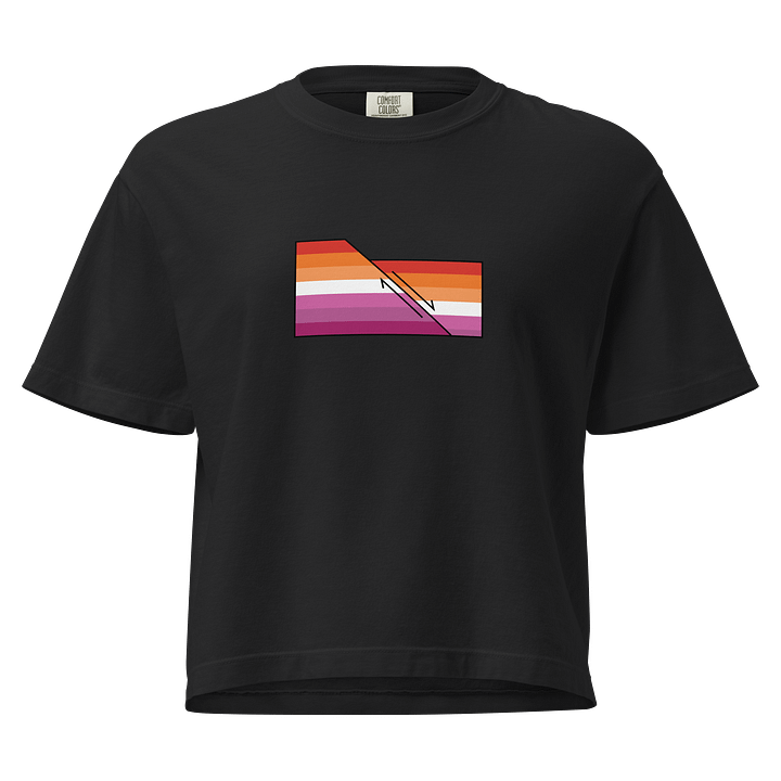 Faulted Pride Flags- Lesbian Shirt product image (1)