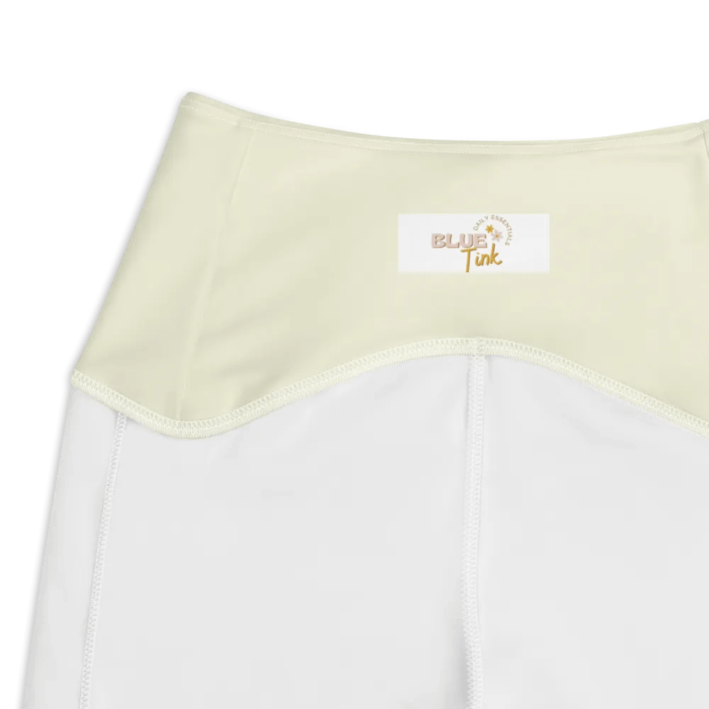 Sun-Kissed BlueTink Crossover Leggings with Pockets product image (3)
