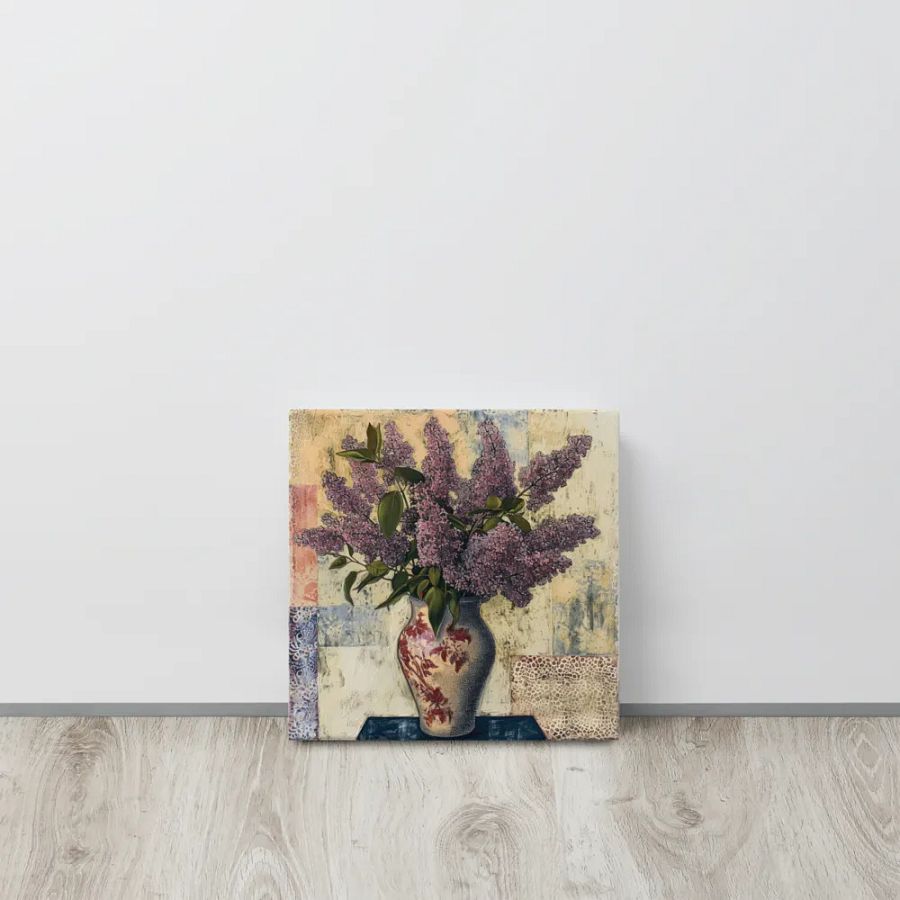 Art2401-29 Vase Flowers Still Life - Canvas Print - sm product image (11)