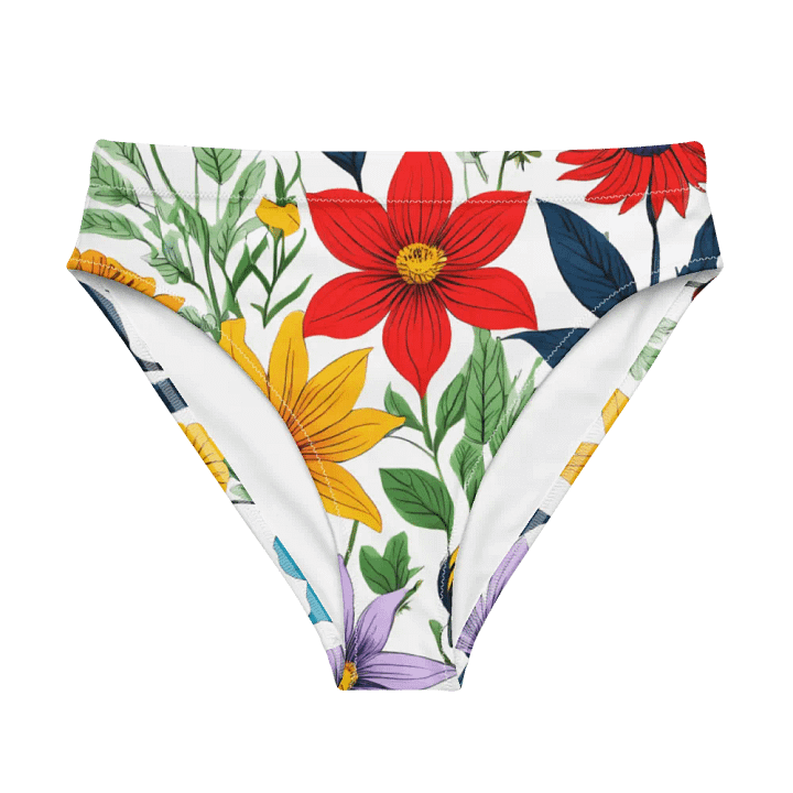 Vibrant Botanical Paradise Bikini Bottoms product image (1)