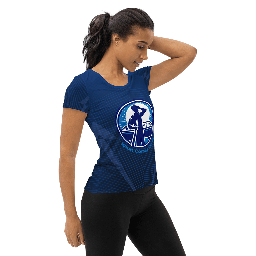 WCN Logo All-Over Print Athletic Tee product image (4)