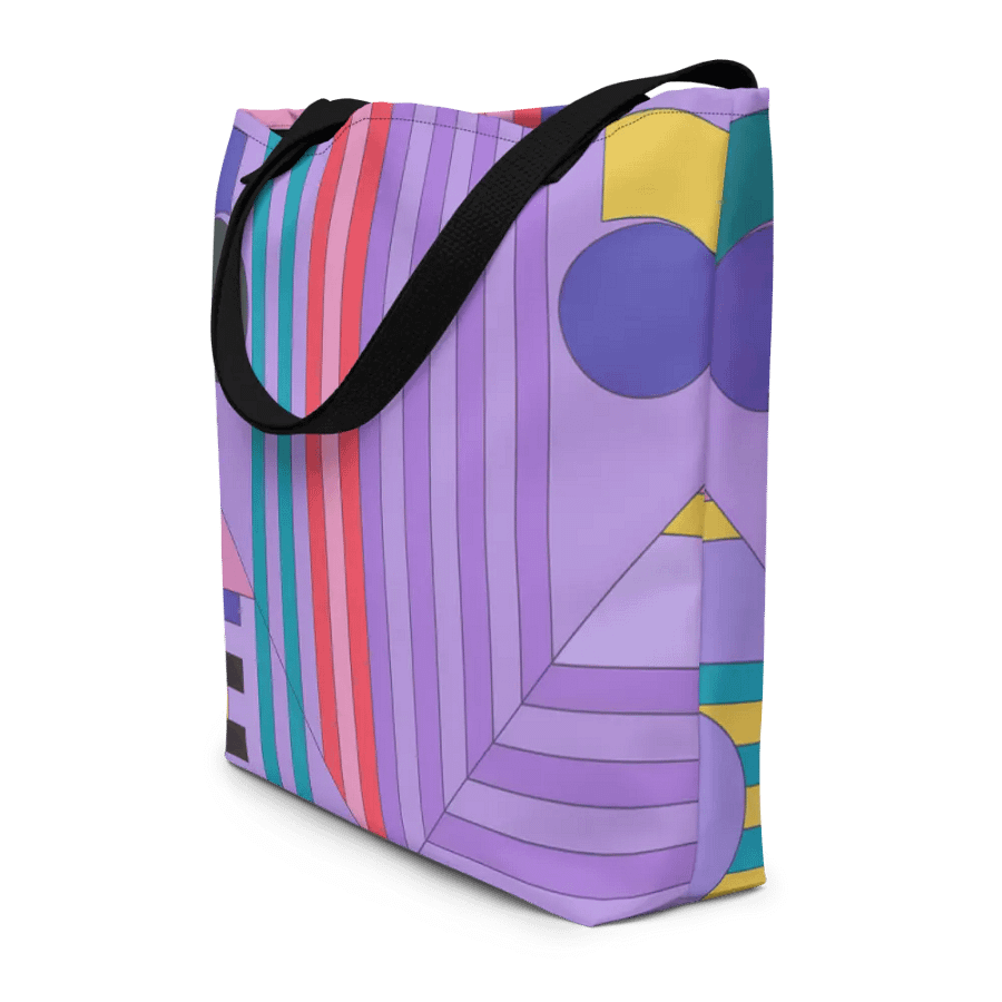 Vibrant Bold Geometric Tote Bag product image (8)