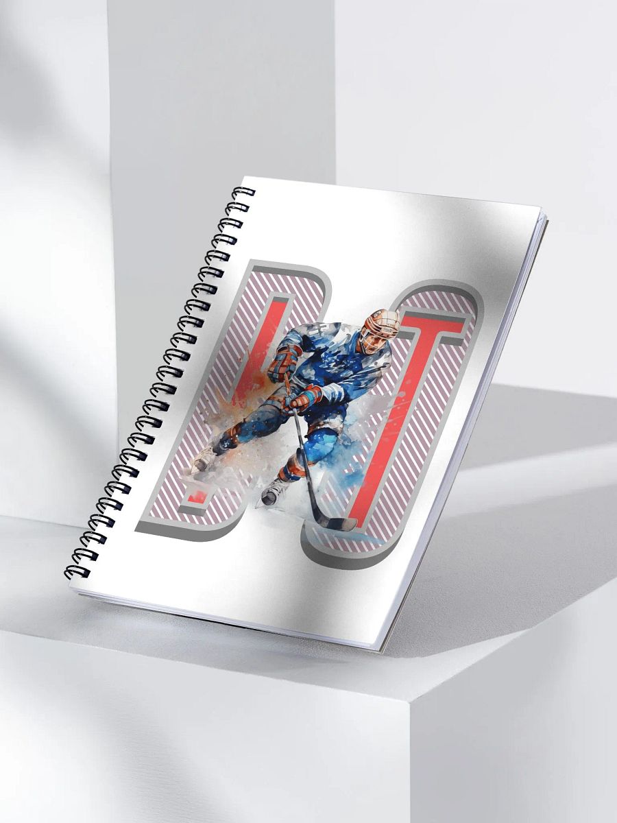 Do It Hockey Dynamic Player Spiral Notebook product image (2)