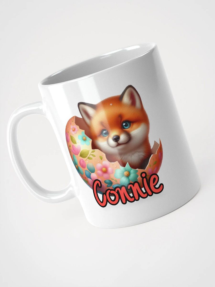 "Connie" Fox Easter Egg - White Mug product image (1)