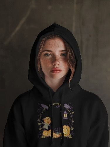 Playful Halloween Hat Oversized Hoodie product image (5)