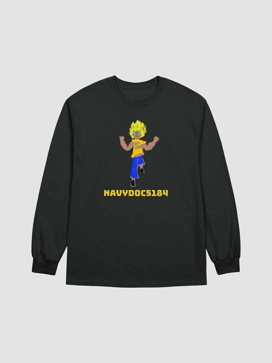 NavyDoc5184 Super Saiyan Long Sleeve Tee product image (3)