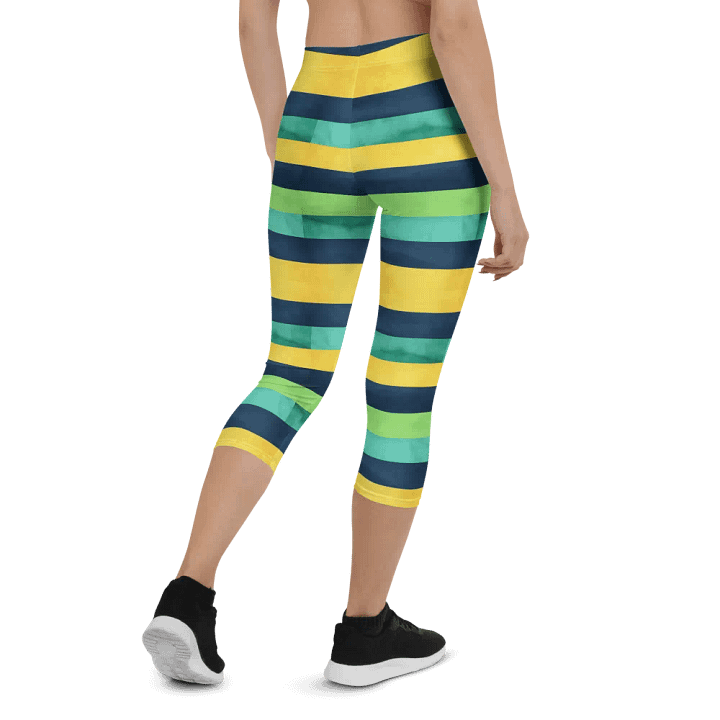 Stripes of Dyspraxia Capris product image (2)