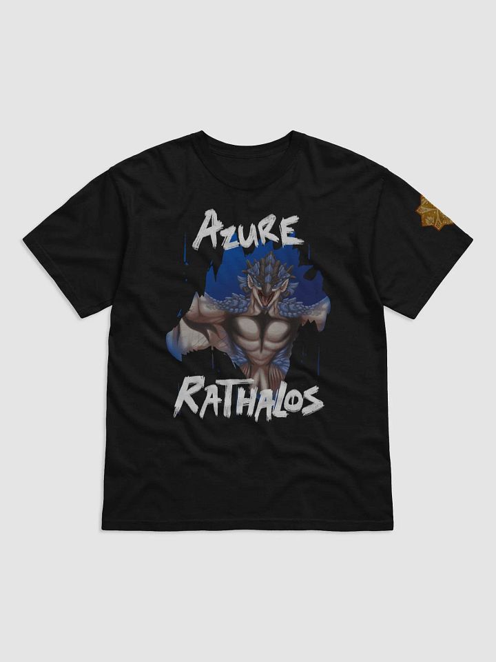 Azure Rathalos Silhouette Heavyweight Shirt product image (1)