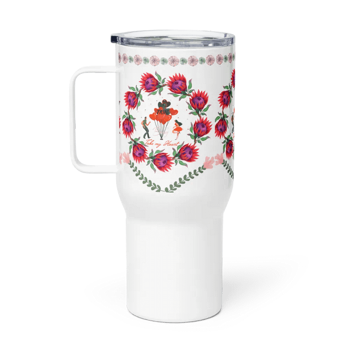 Floral Wreath Bliss Travel Mug product image (1)