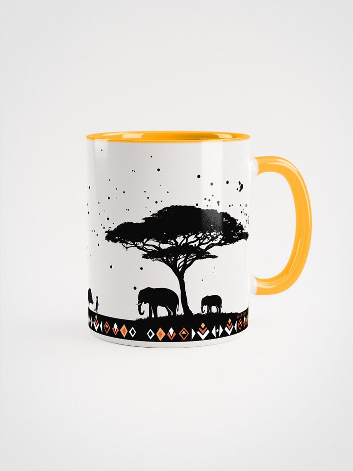 Elephant Oasis Ceramic Mug product image (6)