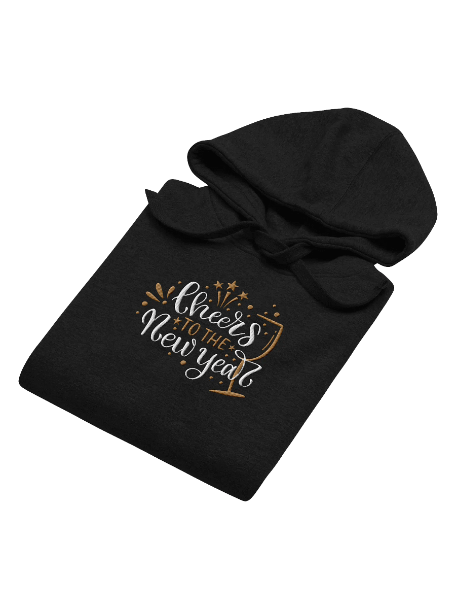 New Year Cheers Embroidered Unisex Premium Hoodie product image (4)
