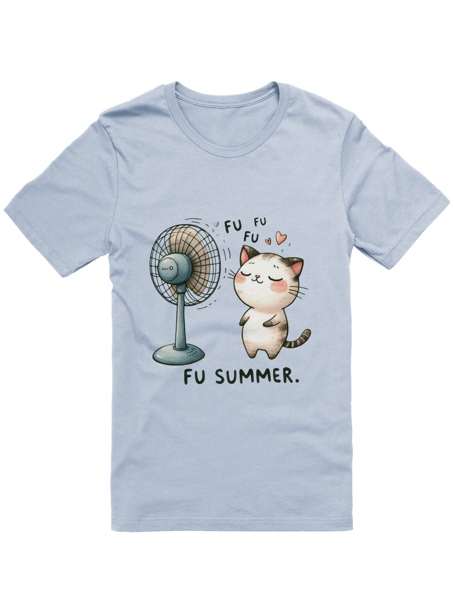 Cool Cat Electric Fan T-Shirt product image (1)