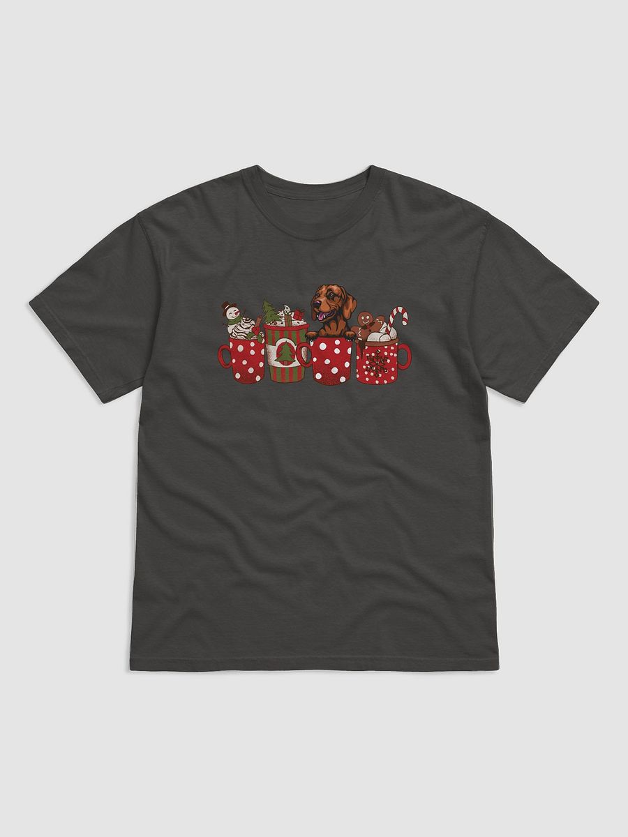 Cute Vizsla in a Christmas Cup T-Shirt | Funny Christmas Pup in a Cup product image (24)