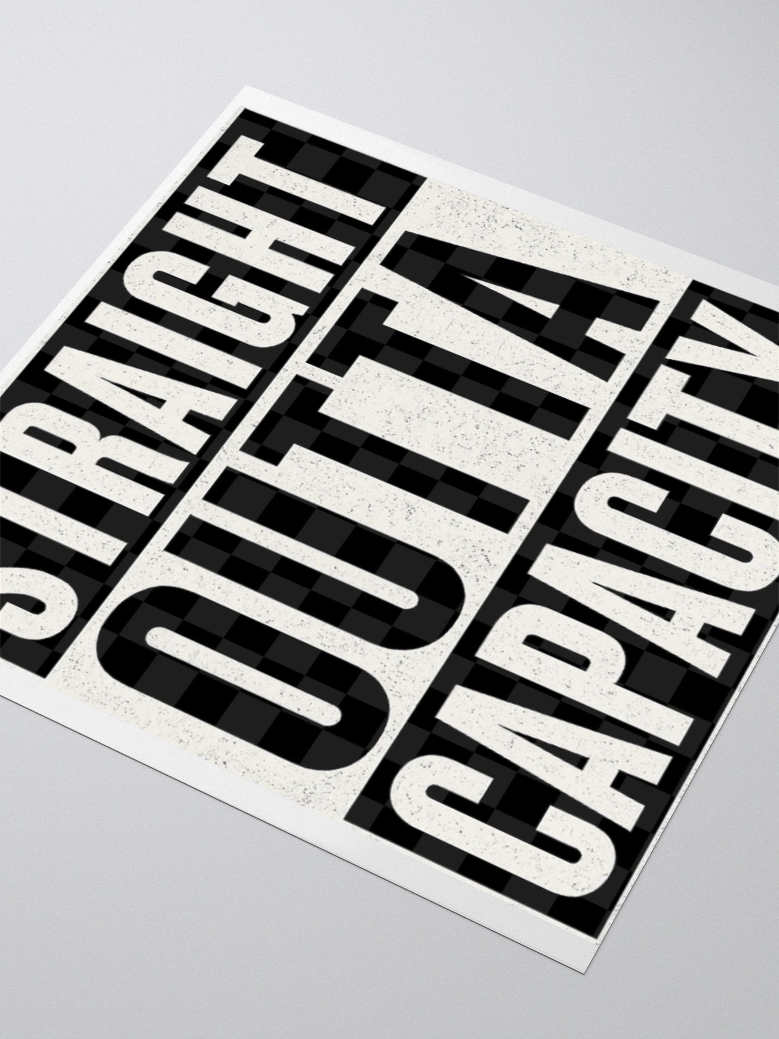 Straight Outta Capacity Stickers product image (5)