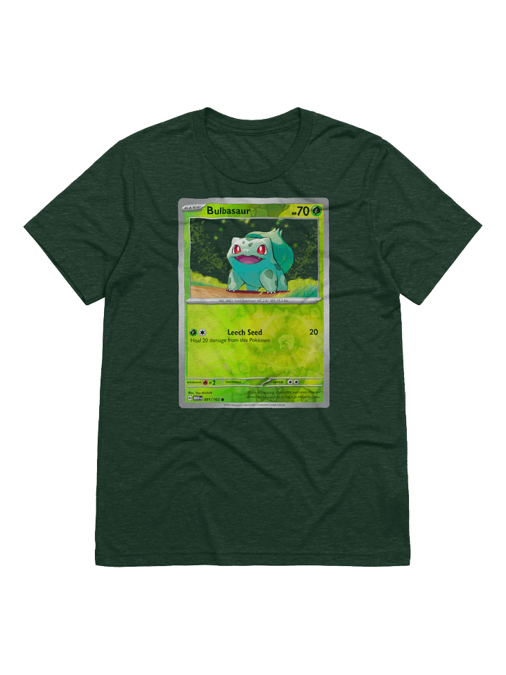 Bulbasaur TCG T-shirt product image (1)