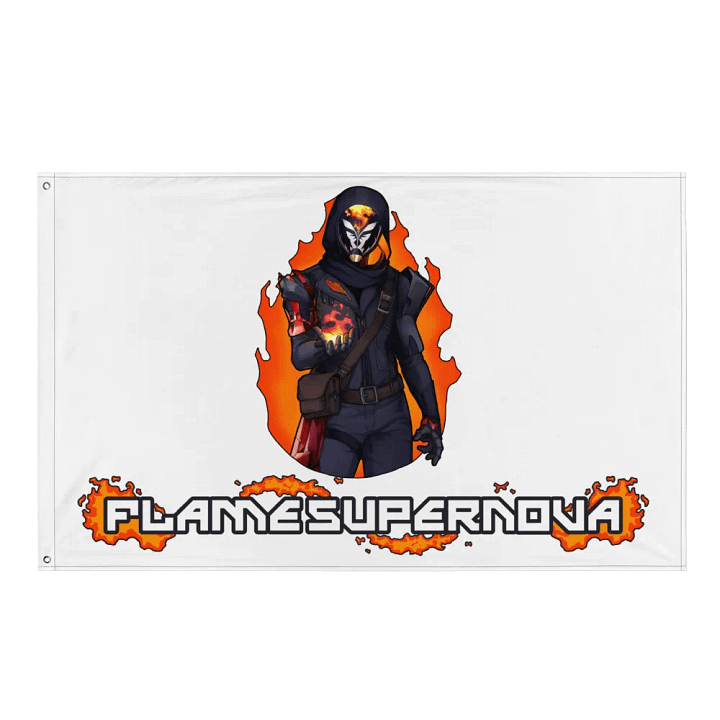 Flame Supernova Original Flag product image (1)