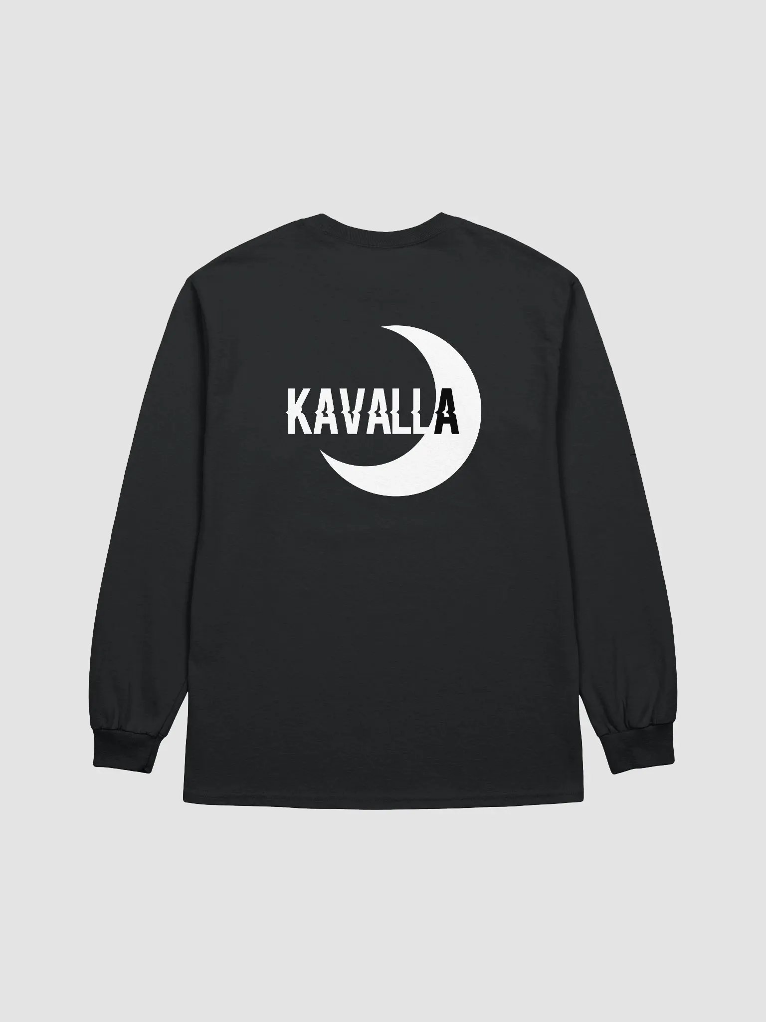 Kavalla Logo Long Sleeve Tee Black product image (2)