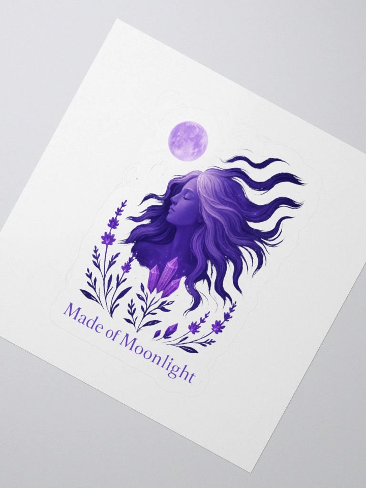 Made of Moonlight Sticker product image (4)