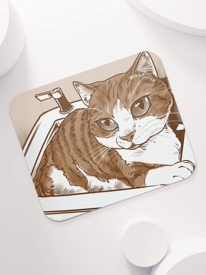 Cecil in a Sink Mouse Pad product image (2)