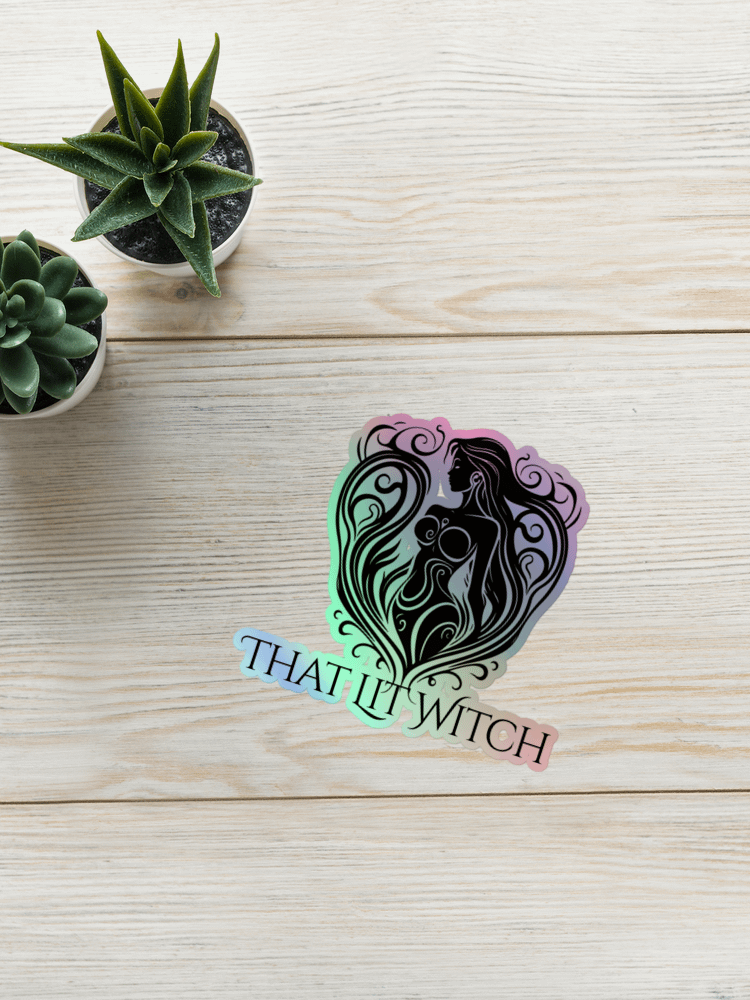 That Lit Witch Holographic Stickers product image (4)