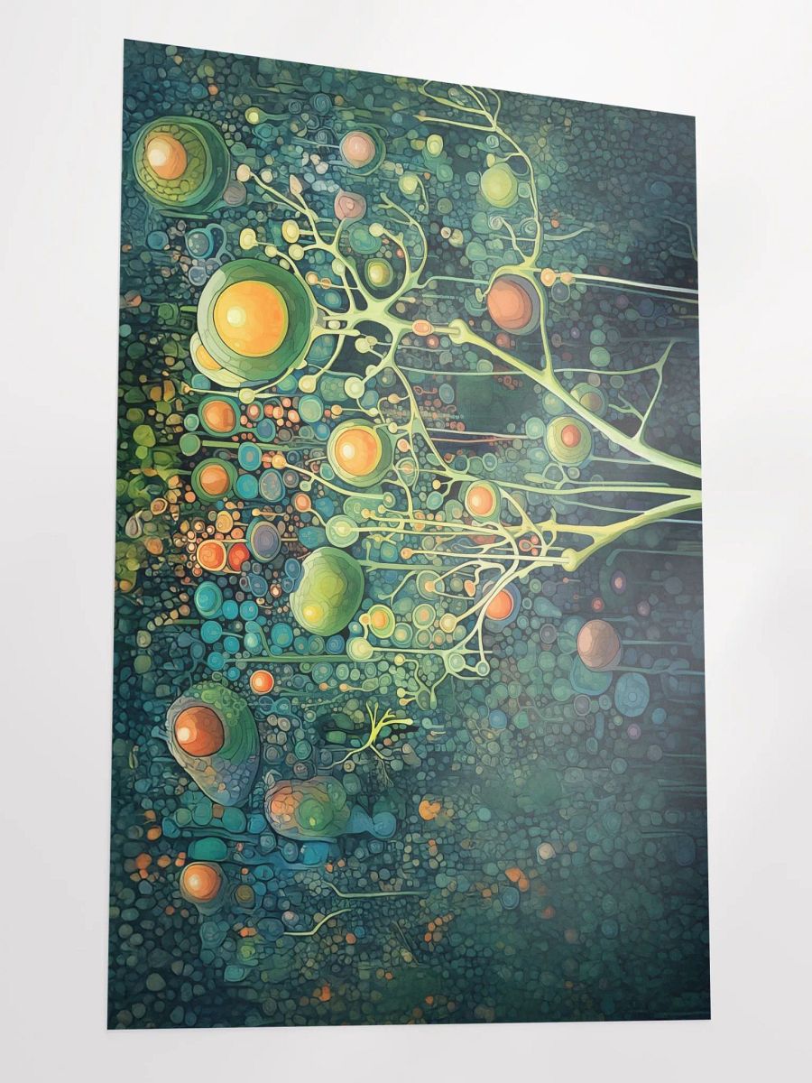 Bubble Forest Poster Print product image (3)