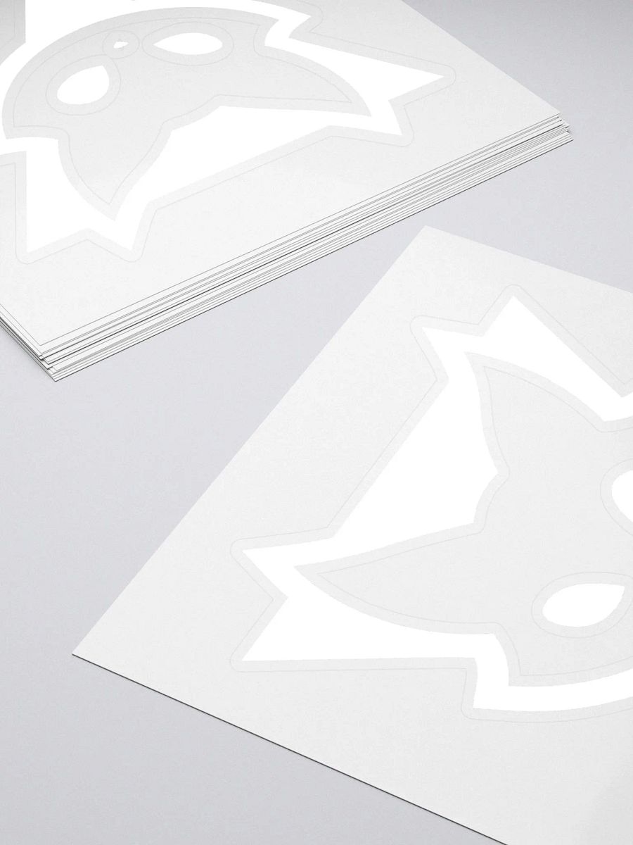 Fana Logo Sticker white product image (14)