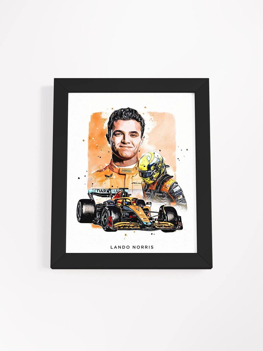 Lando Norris Matte Poster Premium Quality Print product image (1)