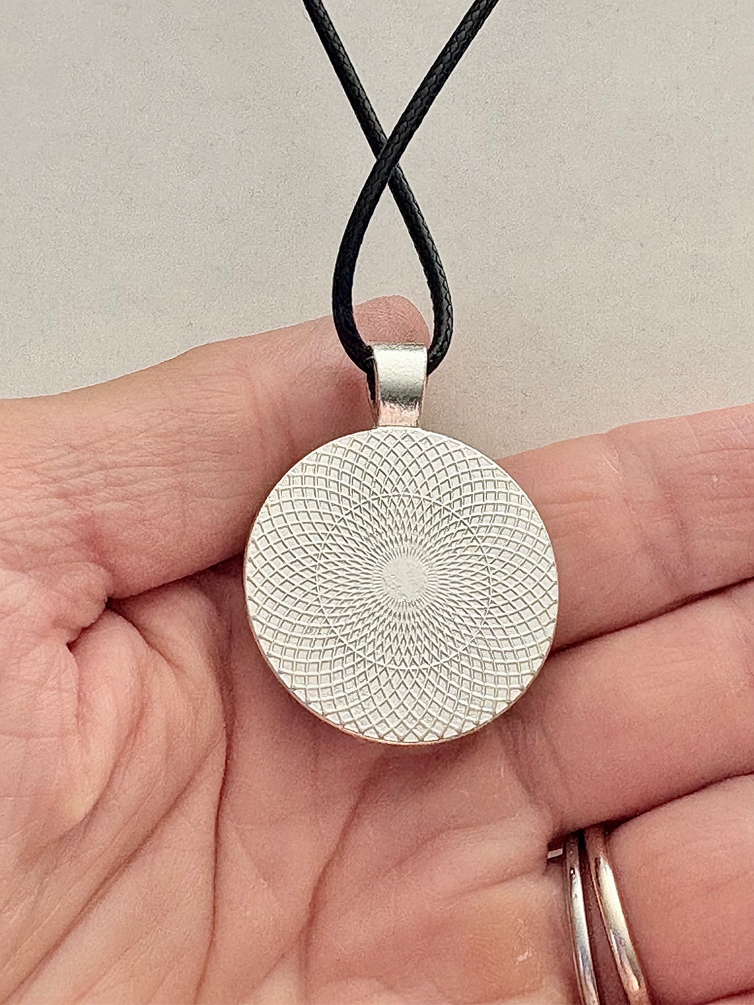 MFD-00013 | Horizon Sea Glass Pendant Necklace | Handmade Bead & Sea Glass Art | Coastal Charm Jewelry by Monique Faella Designs™ product image (4)