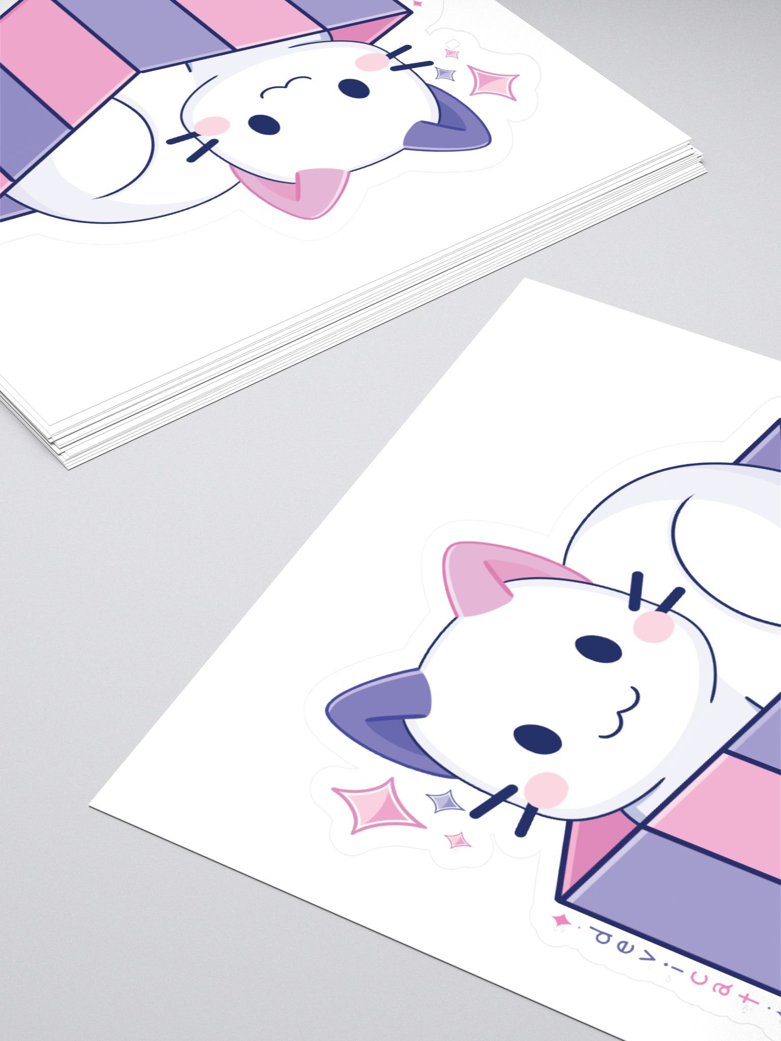 CandiCat Cat In A Box 2023 Sticker product image (4)