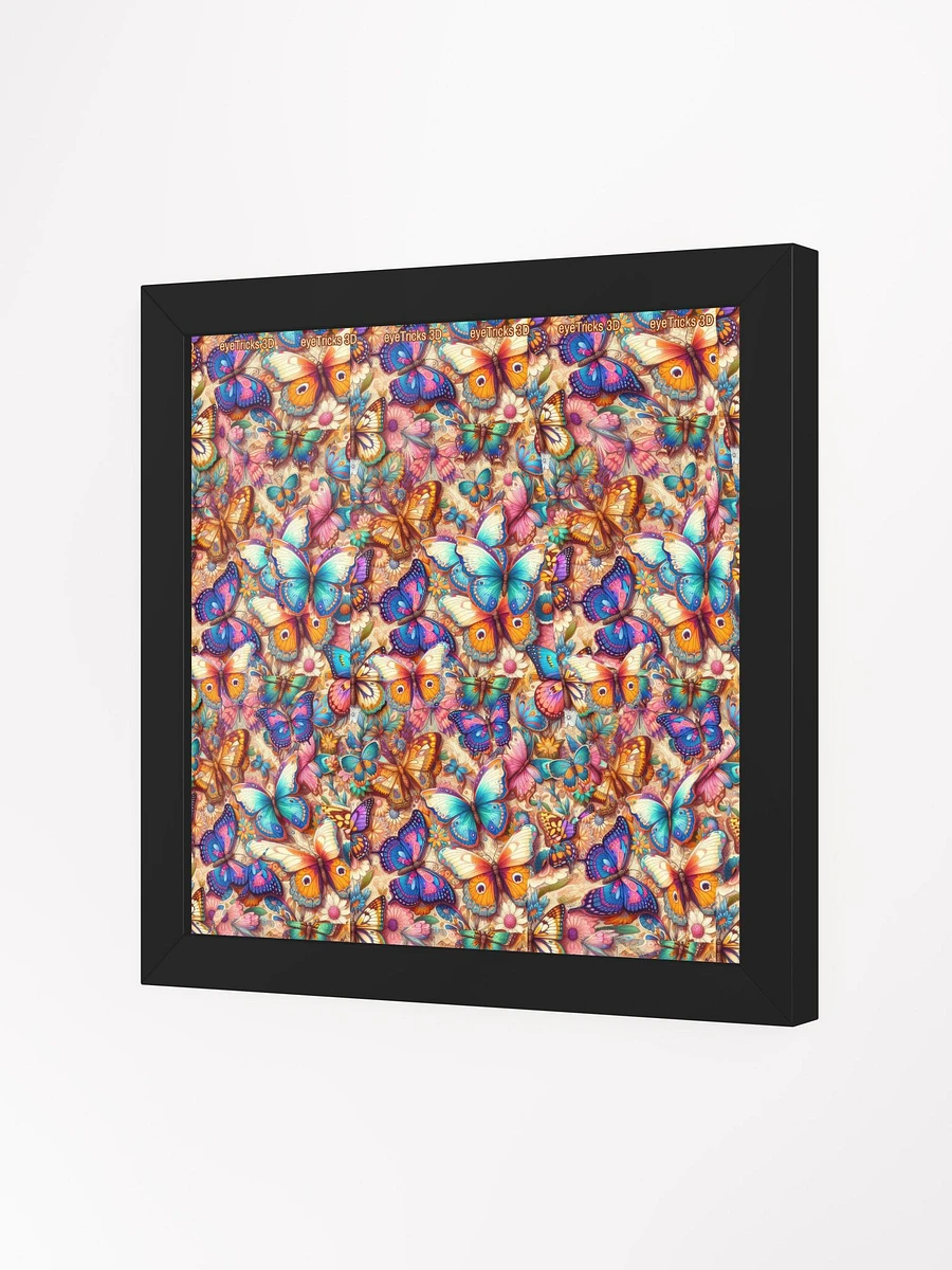 Butterfly Tunnel - Framed 3D Stereogram Poster product image (10)