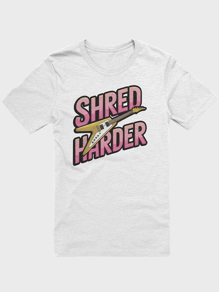 “SHRED HARDER” t-shirt product image (1)
